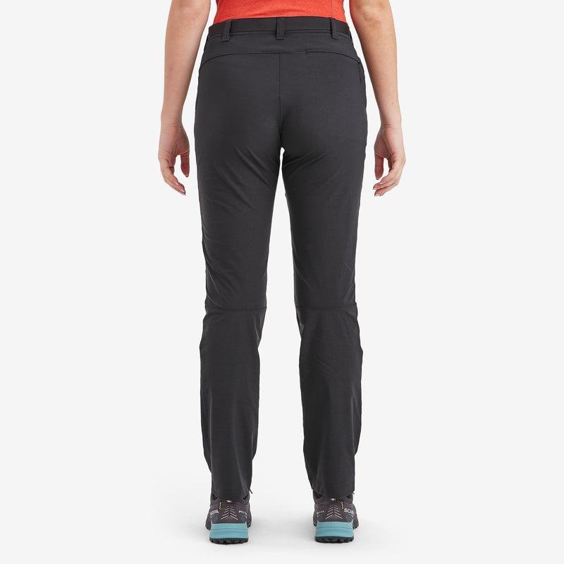 Black Women's Montane Terra Stretch Lite Trousers | QCG1629SP