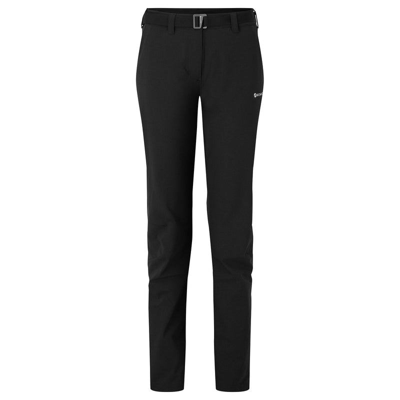 Black Women\'s Montane Terra Stretch Lite Trousers | QCG1629SP