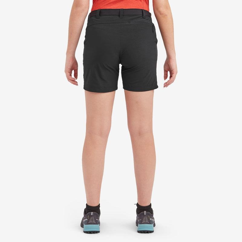 Black Women's Montane Terra Stretch Lite Shorts | UVE9067SF