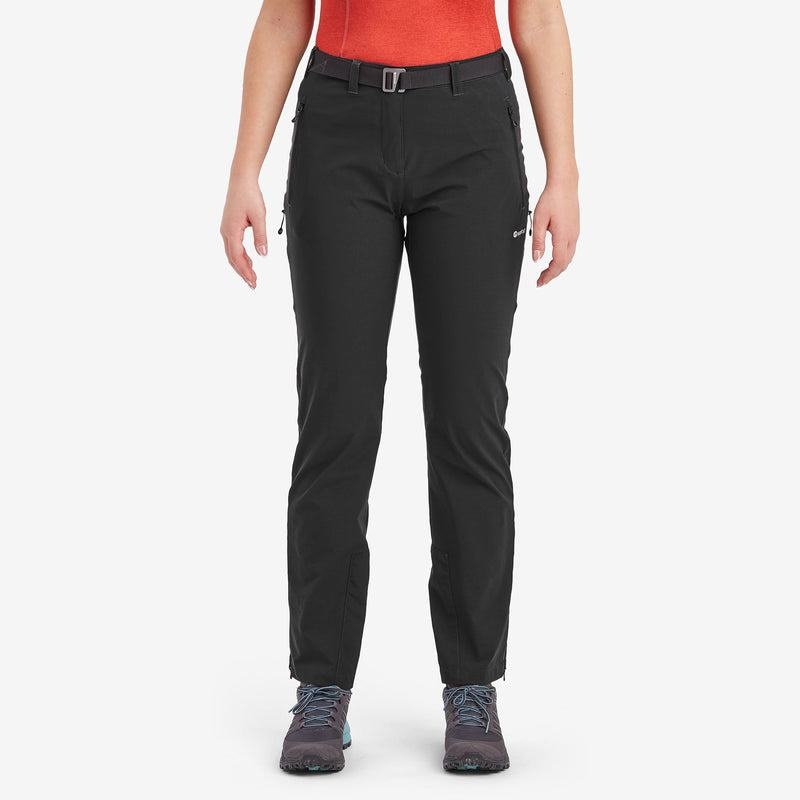 Black Women's Montane Terra Stretch Trousers | FOQ4887AJ