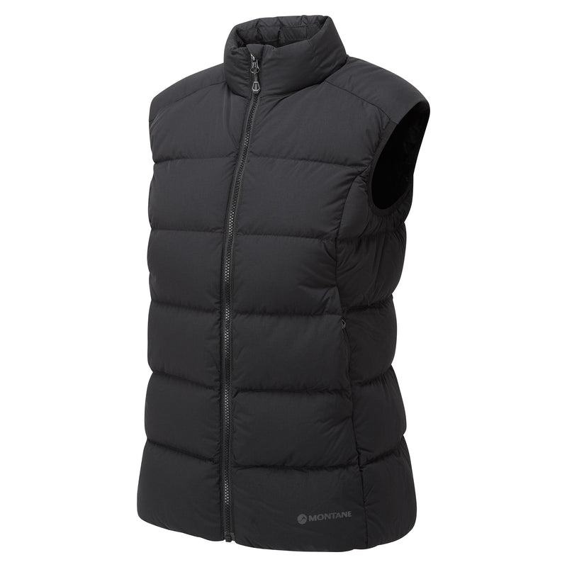 Black Women's Montane Tundra Down Vest | RDA7757UZ