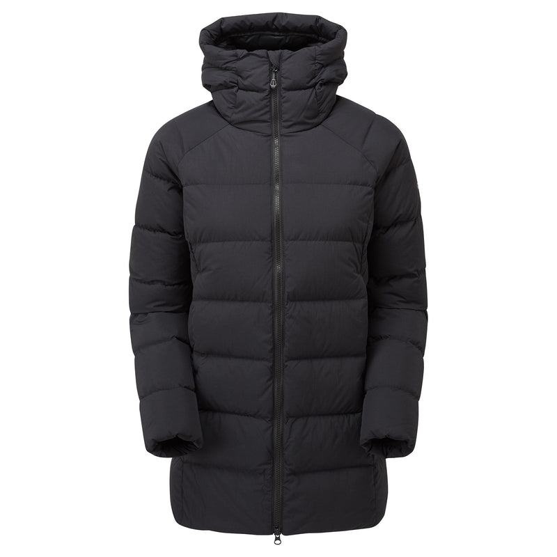 Black Women\'s Montane Tundra Hooded Down Jackets | VSF2267XJ