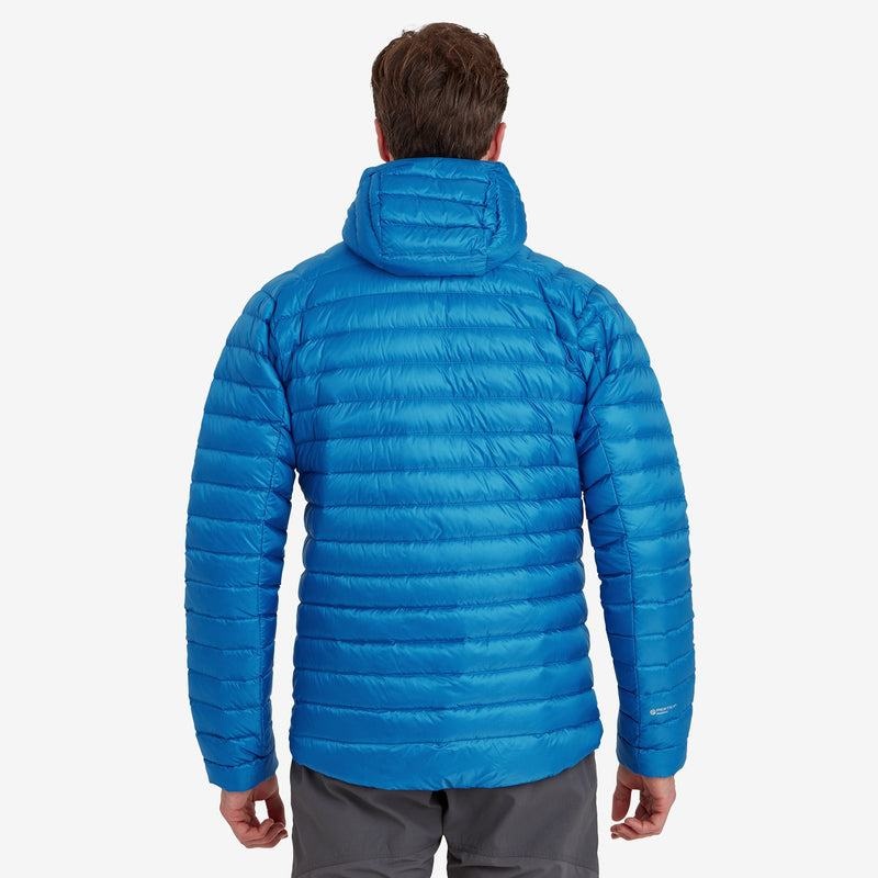 Blue Men's Montane Anti-Freeze Hooded Down Jackets | OIO1833WC