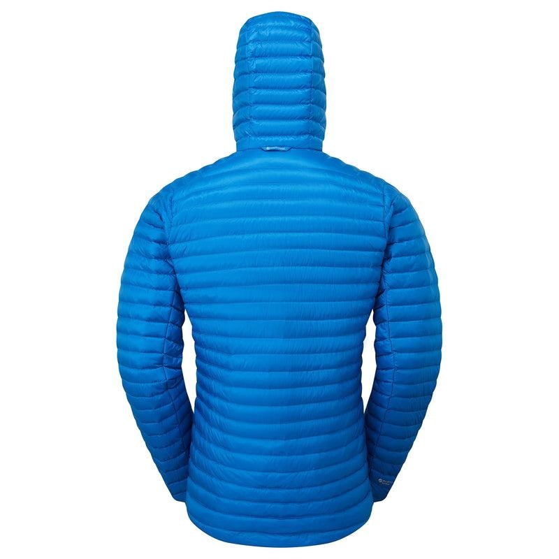 Blue Men's Montane Anti-Freeze Lite Hooded Down Jackets | XWT4692TS