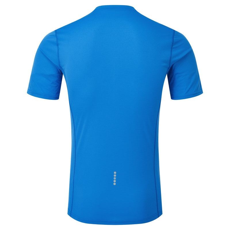 Blue Men's Montane Dart Nano Zip T Shirts | BNV5812FV