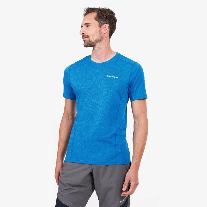 Blue Men's Montane Dart T Shirts | XCJ594FP