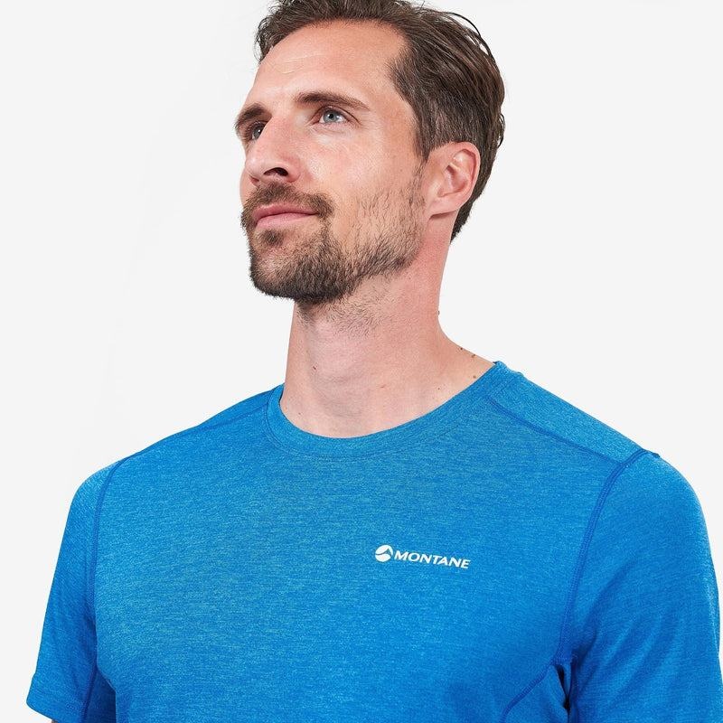 Blue Men's Montane Dart T Shirts | XCJ594FP