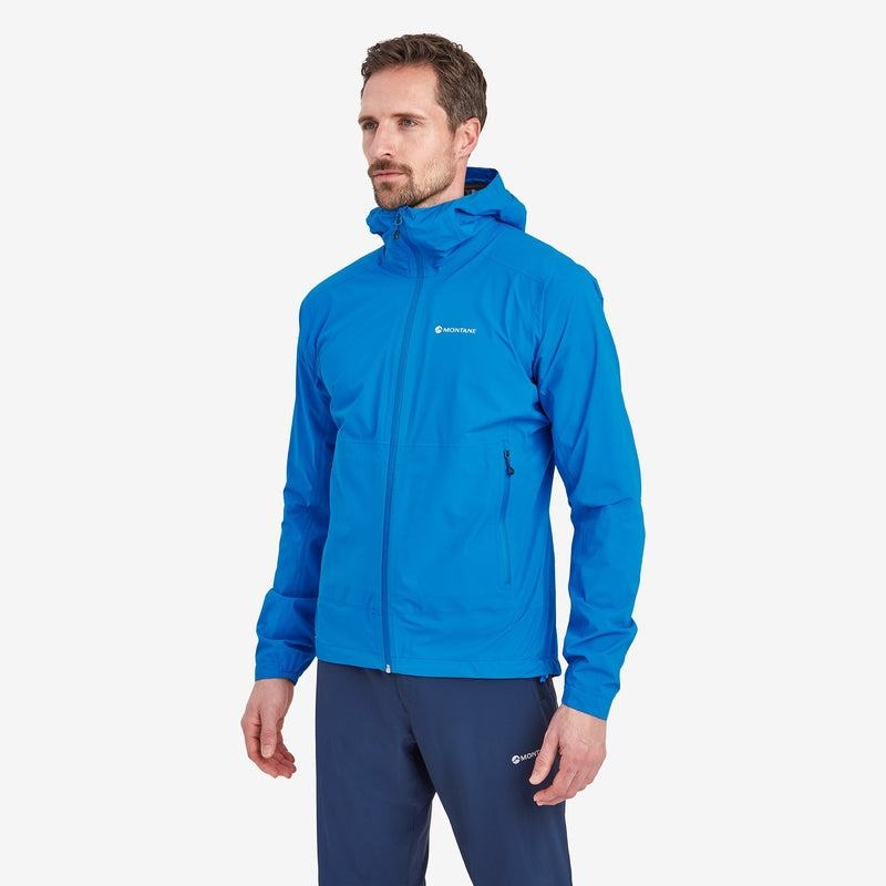 Blue Men's Montane Minimus Lite Waterproof Jackets | QRQ671AP