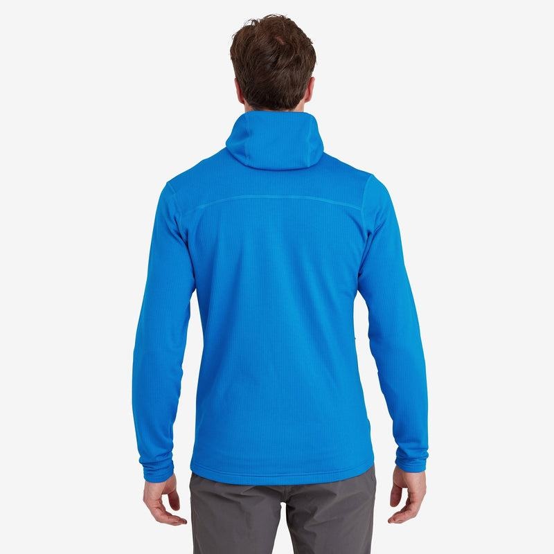 Blue Men's Montane Protium Hooded Fleece Jackets | ADF7141RR