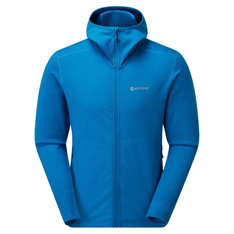 Blue Men\'s Montane Protium Hooded Fleece Jackets | ADF7141RR