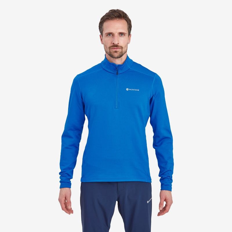 Blue Men's Montane Protium Pull On Fleece | QNK6869MR