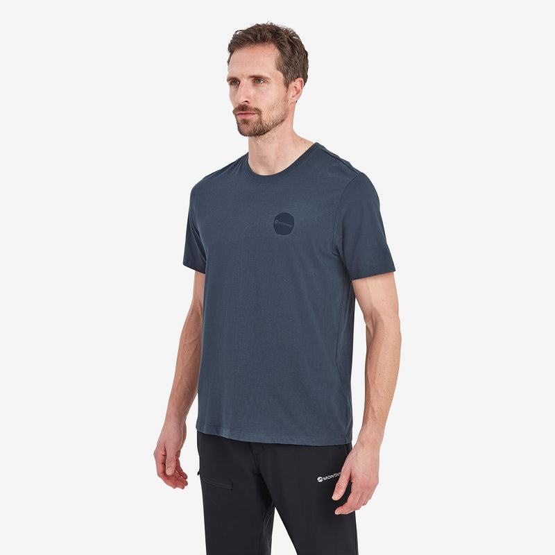 Blue Men's Montane Transpose T Shirts | YVQ3361SG