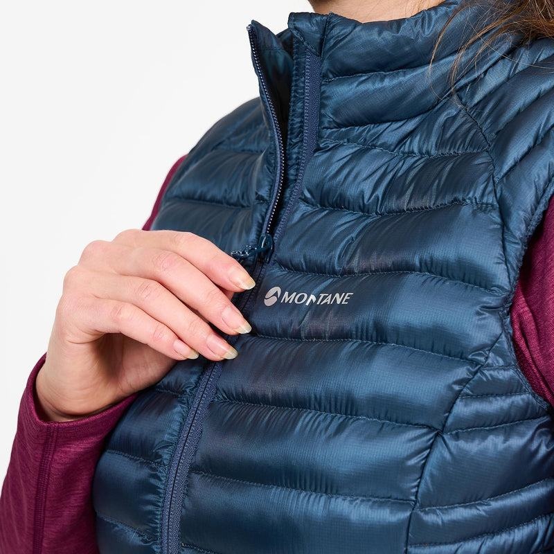 Blue Women's Montane Featherlite Down Vest | LLD313WR