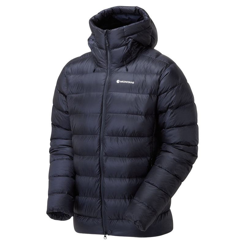 Dark Blue Men's Montane Anti-Freeze XT Hooded Down Jackets | IFD3556WN