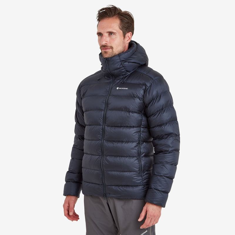 Dark Blue Men's Montane Anti-Freeze XT Hooded Down Jackets | IFD3556WN