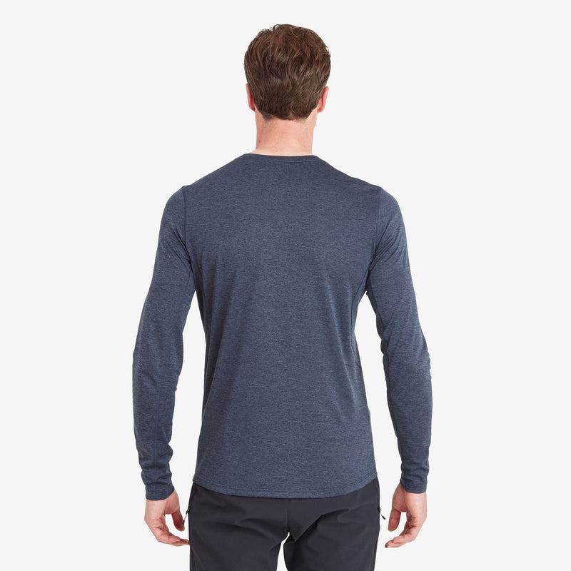 Dark Blue Men's Montane Dart Long Sleeve T Shirts | KRV724PV