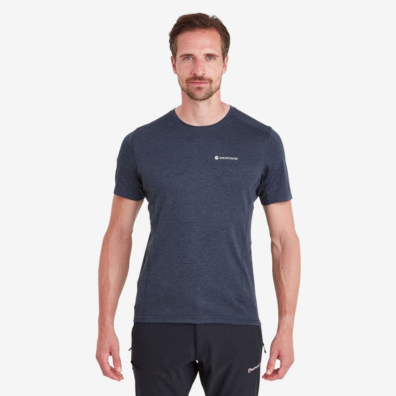 Dark Blue Men's Montane Dart T Shirts | FPO9698YH