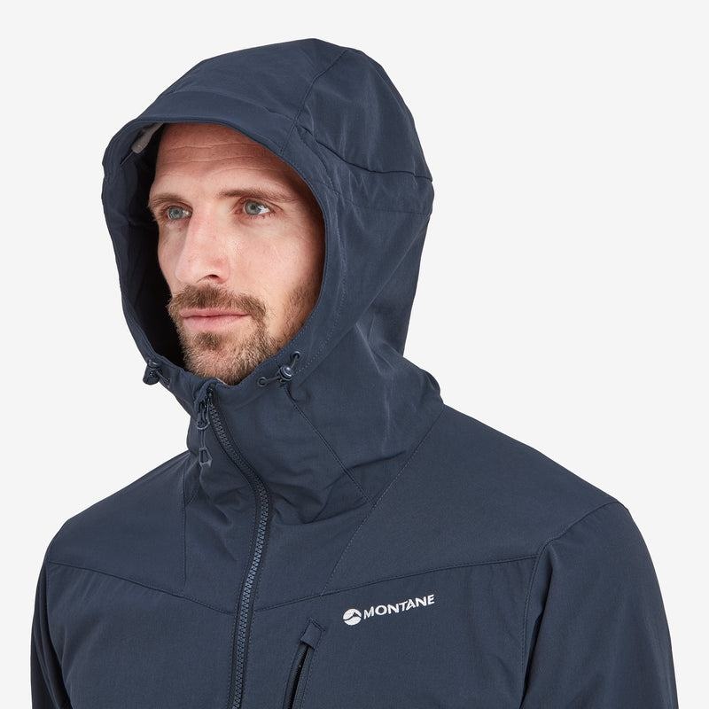 Dark Blue Men's Montane Dyno LT Softshell Jackets | YIW6258XU