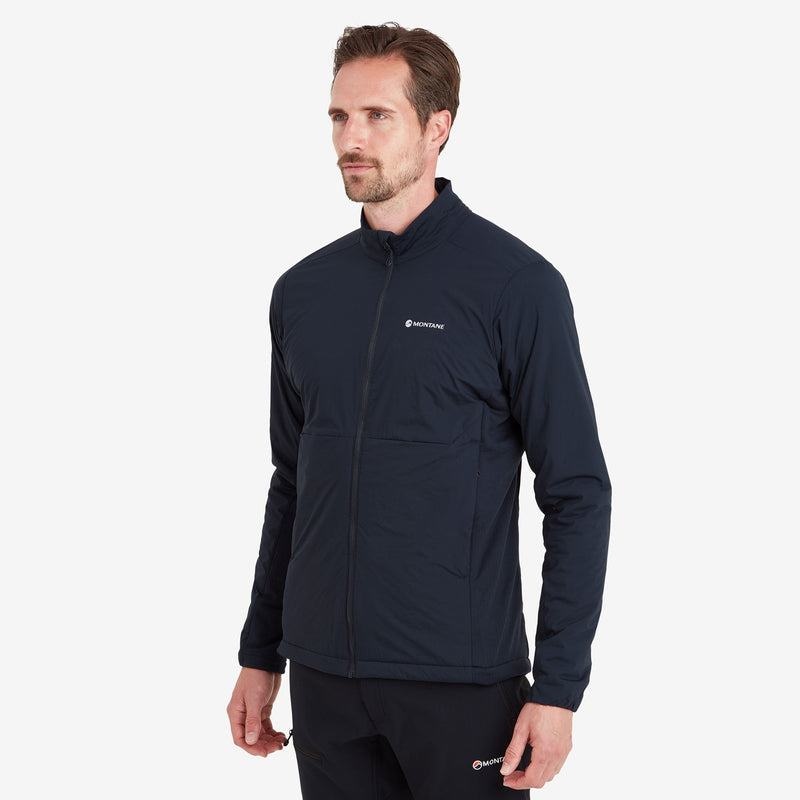 Dark Blue Men's Montane Fireball Lite Insulated Jackets | HIO1721NZ