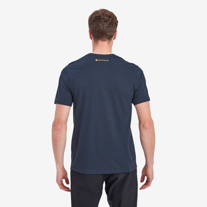 Dark Blue Men's Montane Forest T Shirts | WVC839JH