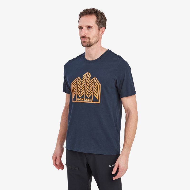 Dark Blue Men's Montane Forest T Shirts | WVC839JH