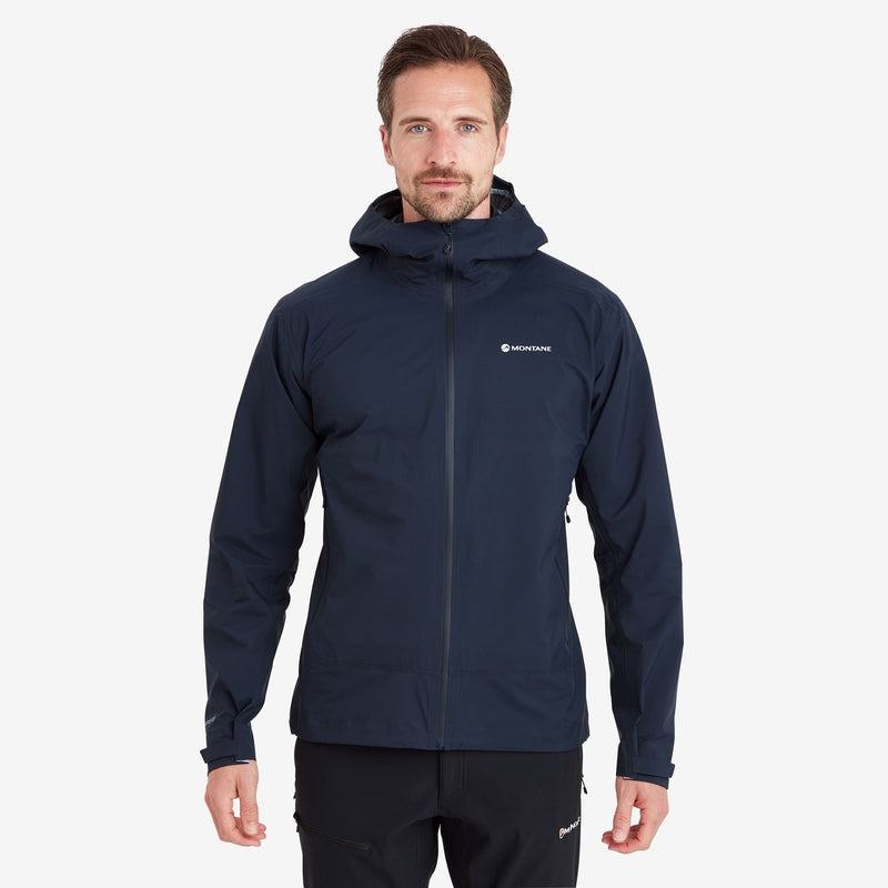 Dark Blue Men's Montane Phase Lite Waterproof Jackets | FEC9763WV