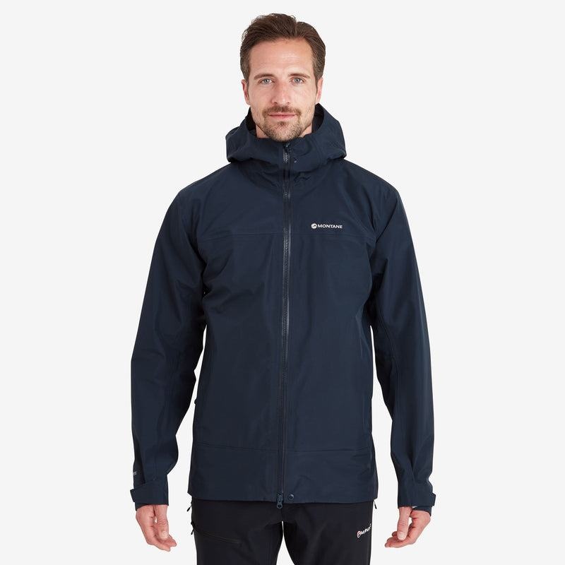 Dark Blue Men's Montane Phase Waterproof Jackets | NEU9624QF