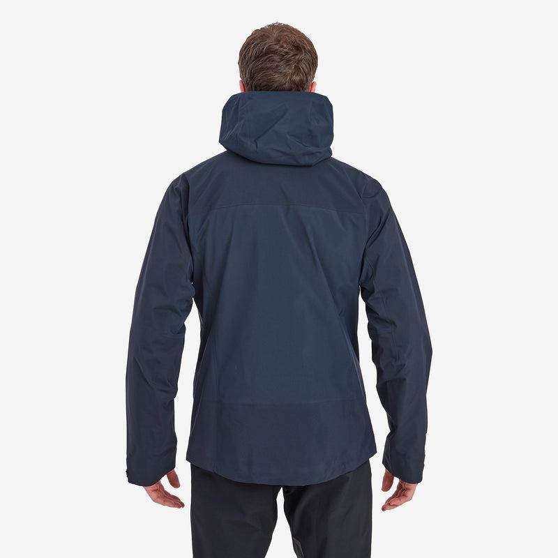 Dark Blue Men's Montane Phase XPD Waterproof Jackets | RKN7578QA