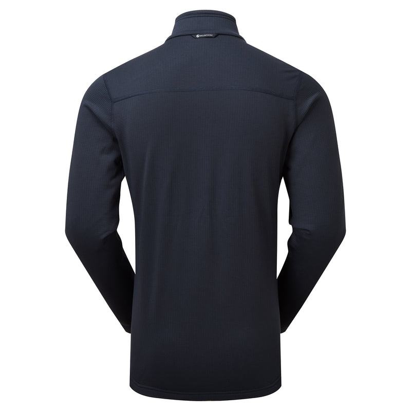 Dark Blue Men's Montane Protium Pull On Fleece | XPW488NG