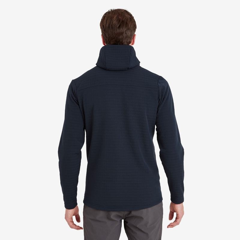 Dark Blue Men's Montane Protium XT Hooded Fleece Jackets | AFN3930BG