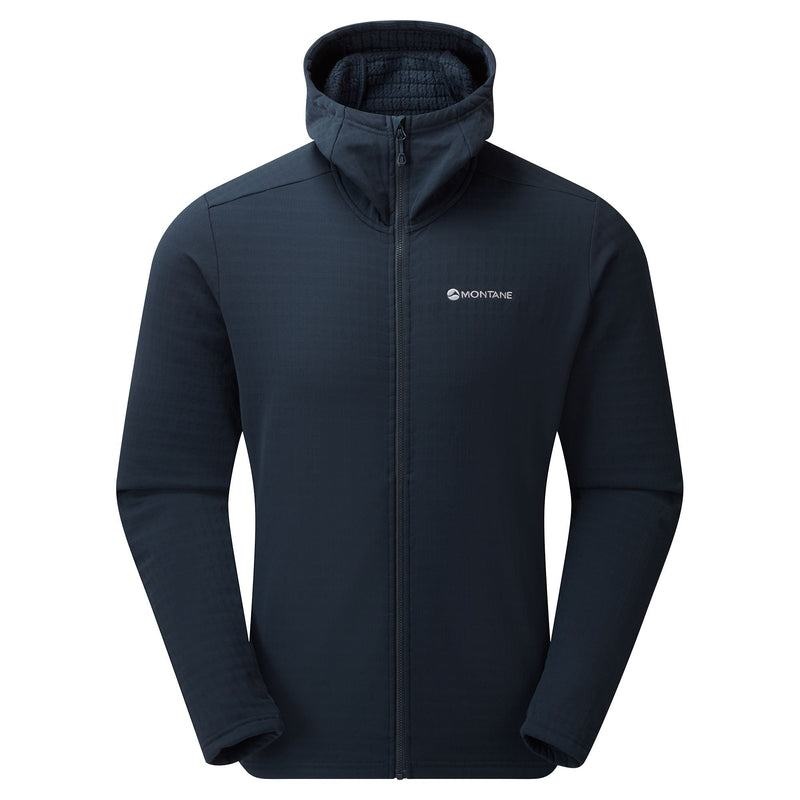 Dark Blue Men\'s Montane Protium XT Hooded Fleece Jackets | AFN3930BG