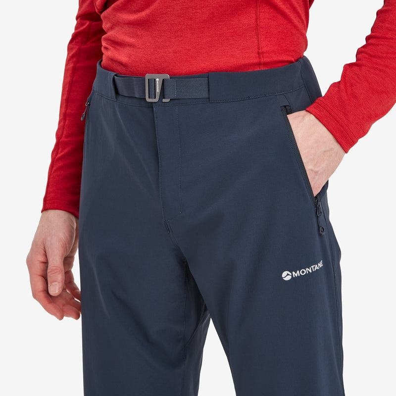 Dark Blue Men's Montane Tenacity Lite Pants | VWL5932IK