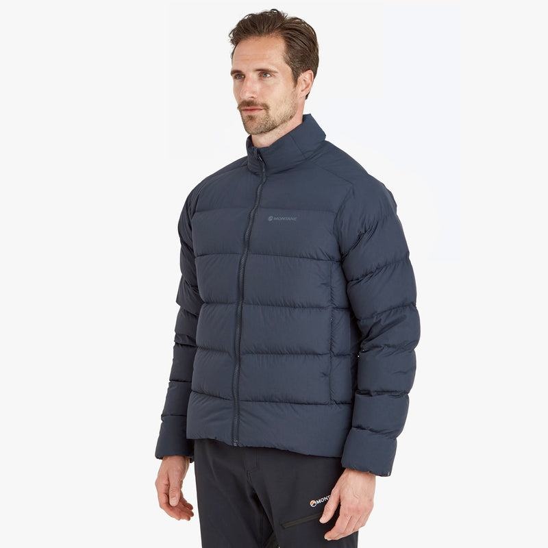 Dark Blue Men's Montane Tundra Down Jackets | PLG2598AK