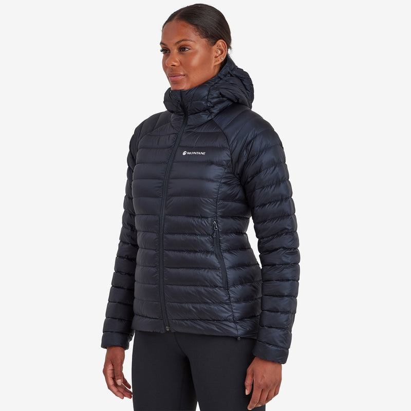 Dark Blue Women's Montane Anti-Freeze Hooded Down Jackets | SLM8497ZY