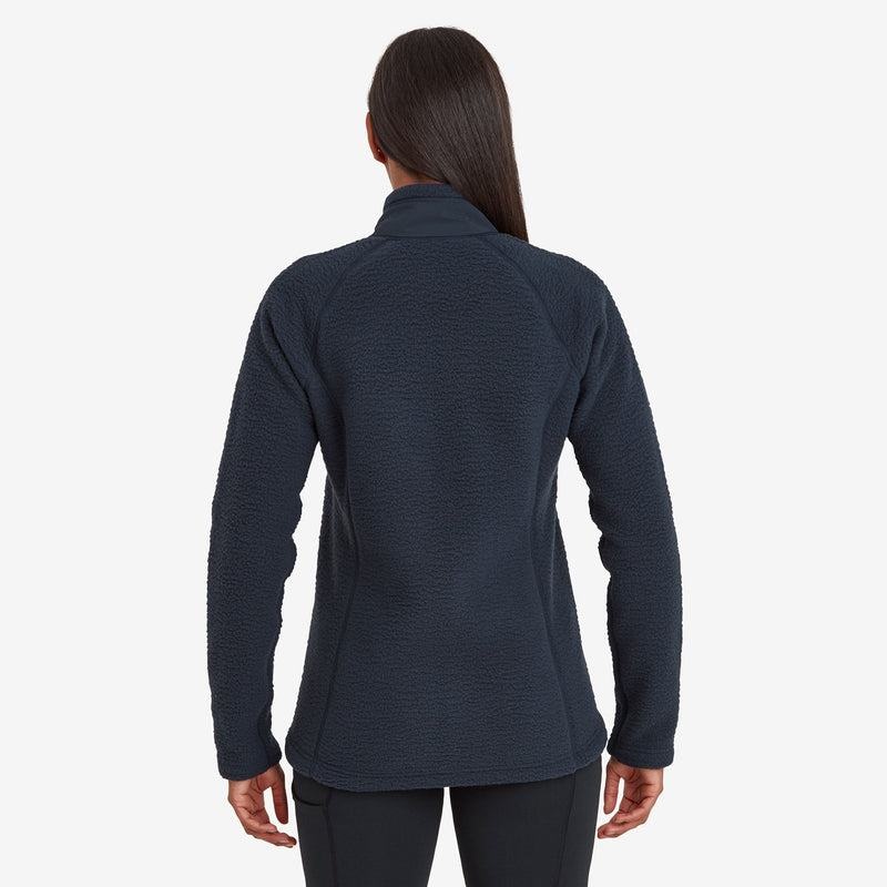 Dark Blue Women's Montane Chonos Fleece Jackets | BQK3561NM