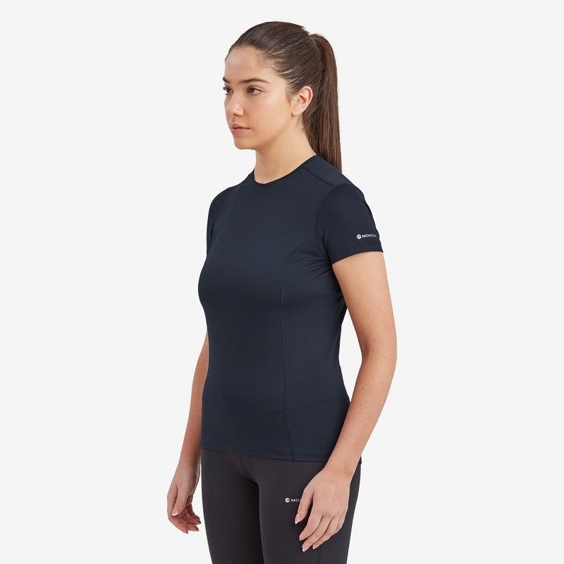 Dark Blue Women's Montane Dart Lite T Shirts | PXU2967OO