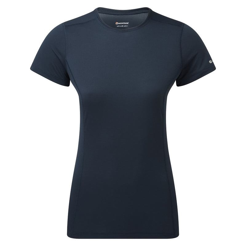 Dark Blue Women\'s Montane Dart Lite T Shirts | PXU2967OO