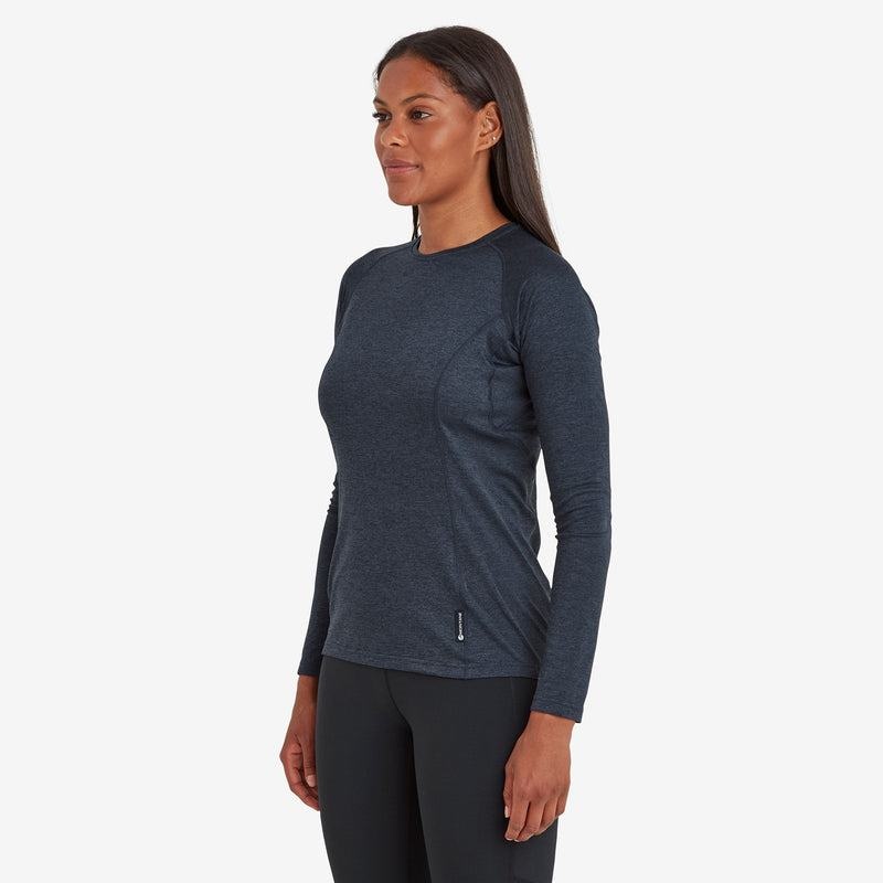 Dark Blue Women's Montane Dart Long Sleeve T Shirts | JRC5455NH