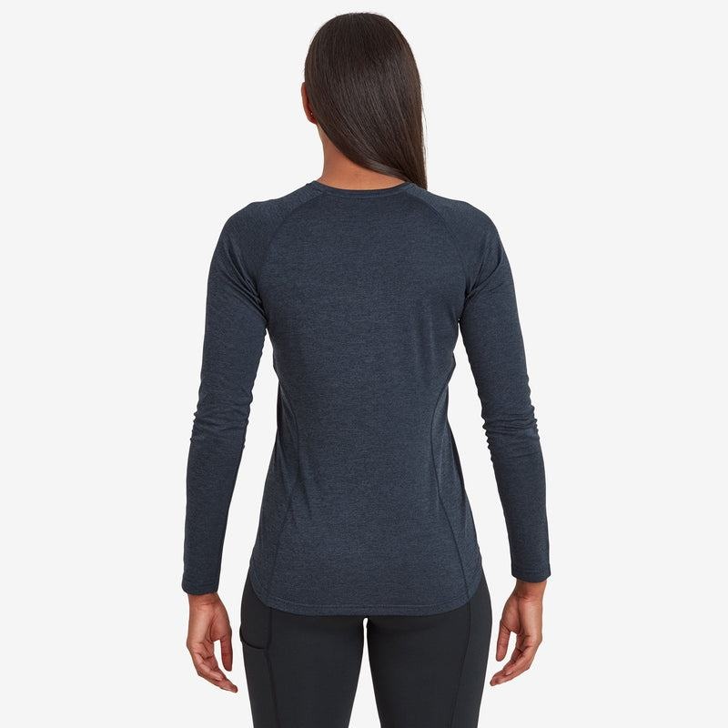 Dark Blue Women's Montane Dart Long Sleeve T Shirts | JRC5455NH