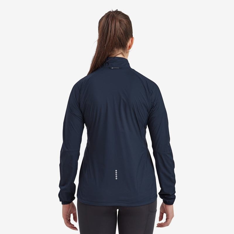 Dark Blue Women's Montane Featherlite Windproof Jackets | DDJ1465YP