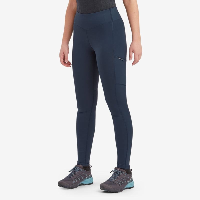 Dark Blue Women's Montane Ineo Lite Leggings | ULR1858MV