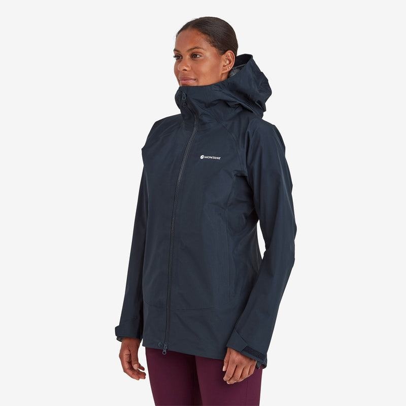 Dark Blue Women's Montane Phase Waterproof Jackets | DTN2672BE