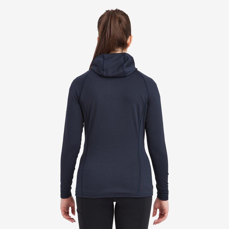 Dark Blue Women's Montane Protium Lite Hooded Pull On Fleece | EPZ7851YC