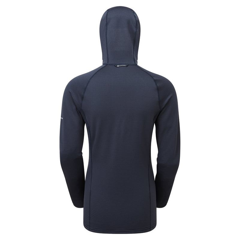 Dark Blue Women's Montane Protium Lite Hooded Pull On Fleece | EPZ7851YC