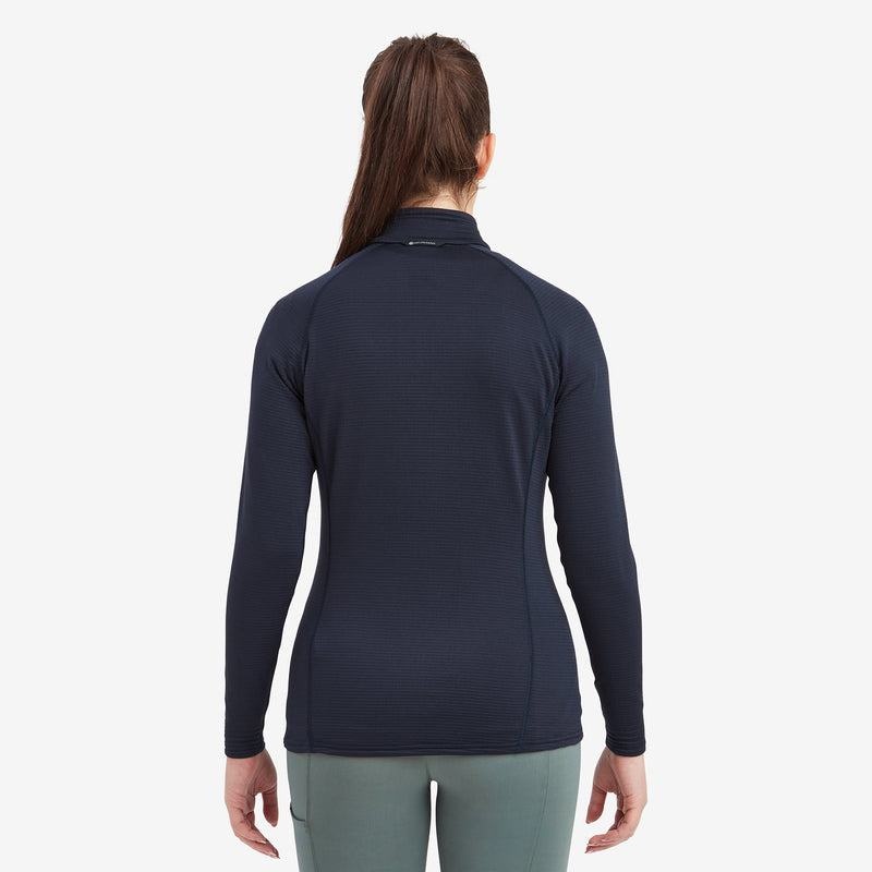 Dark Blue Women's Montane Protium Lite Pull On Fleece | ESW6461UY