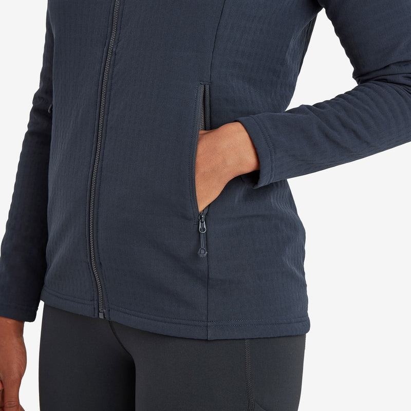 Dark Blue Women's Montane Protium XT Hooded Fleece Jackets | XPN3986BH