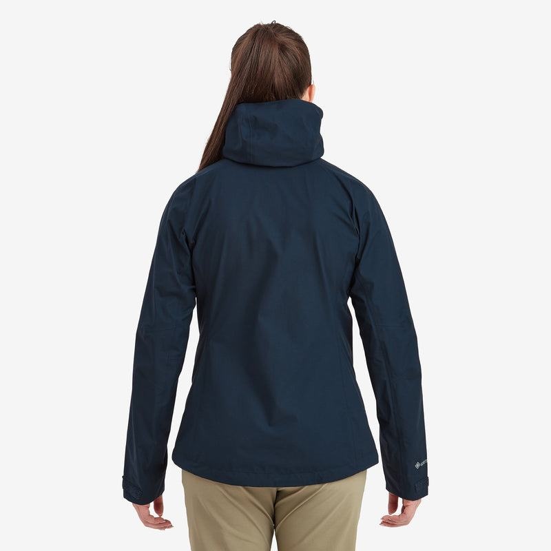 Dark Blue Women's Montane Spirit Lite Waterproof Jackets | DSZ544EL