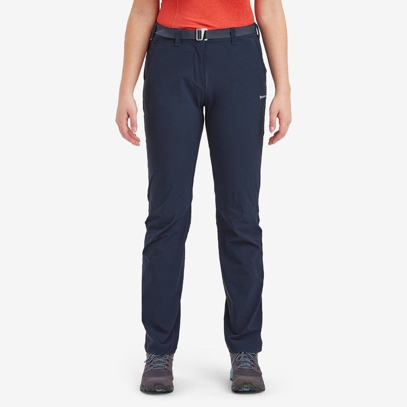 Dark Blue Women's Montane Terra Stretch Lite Trousers | HOG6953AR