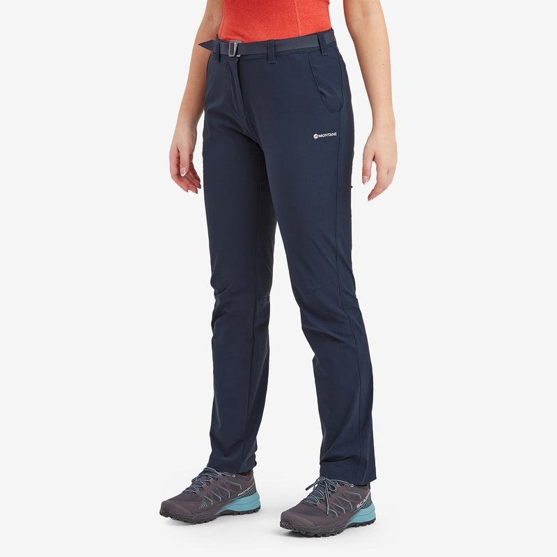 Dark Blue Women's Montane Terra Stretch Lite Trousers | HOG6953AR