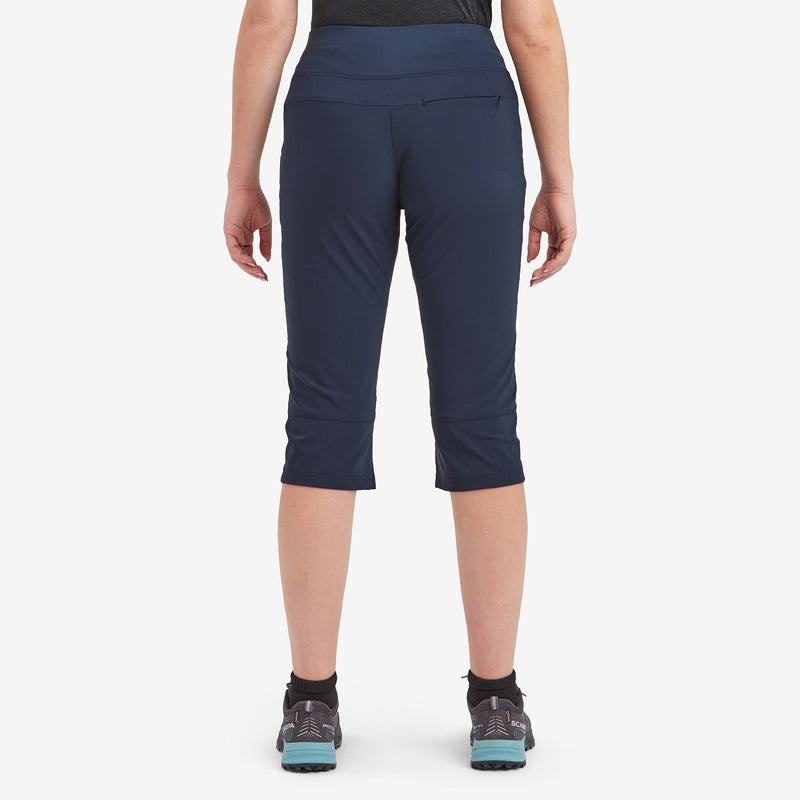 Dark Blue Women's Montane Tucana Lite Stretch Capri 3/4 Leggings | WVM411CO